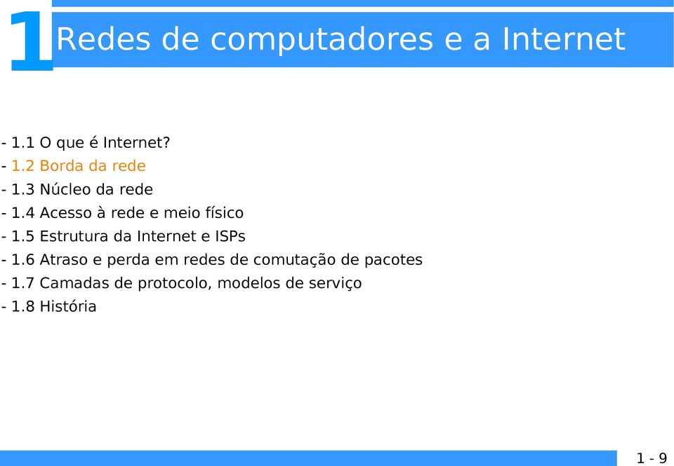 5 Estrutura da Internet e ISPs -.