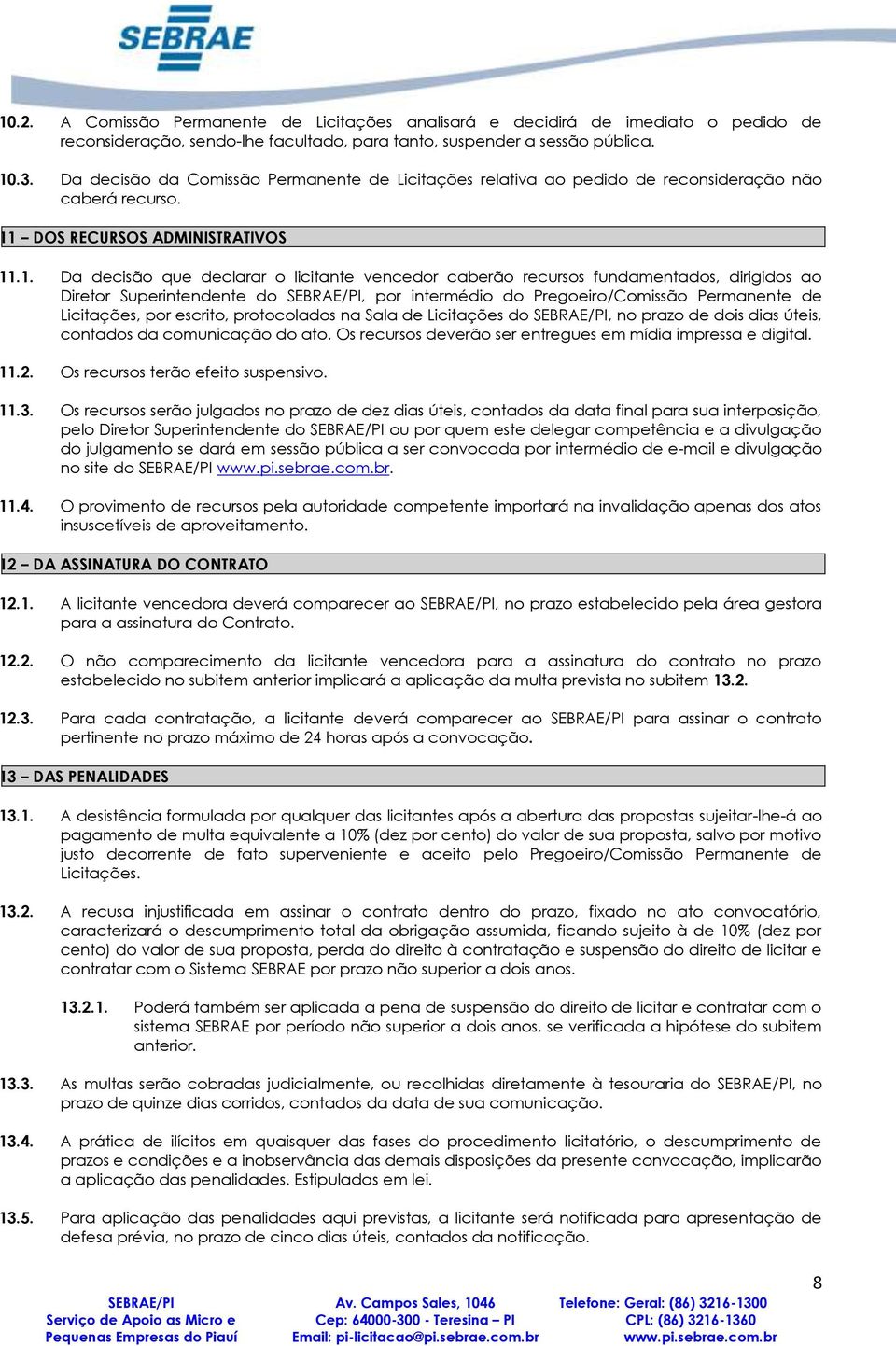 DOS RECURSOS ADMINISTRATIVOS 11