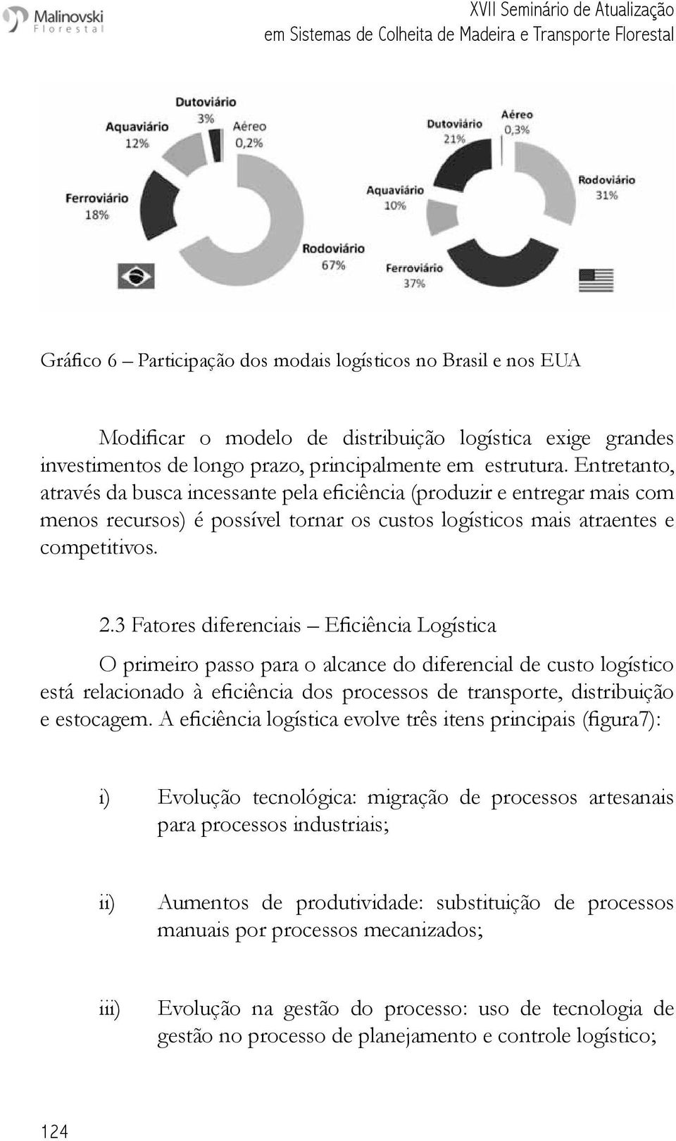 Entretanto, através da busca incessante pela eficiência (produzir e entregar mais com menos recursos) é possível tornar os custos logísticos mais atraentes e competitivos. 2.