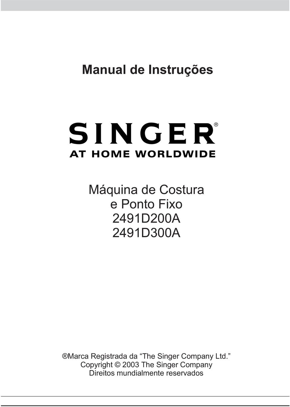 The Singer Company Ltd.