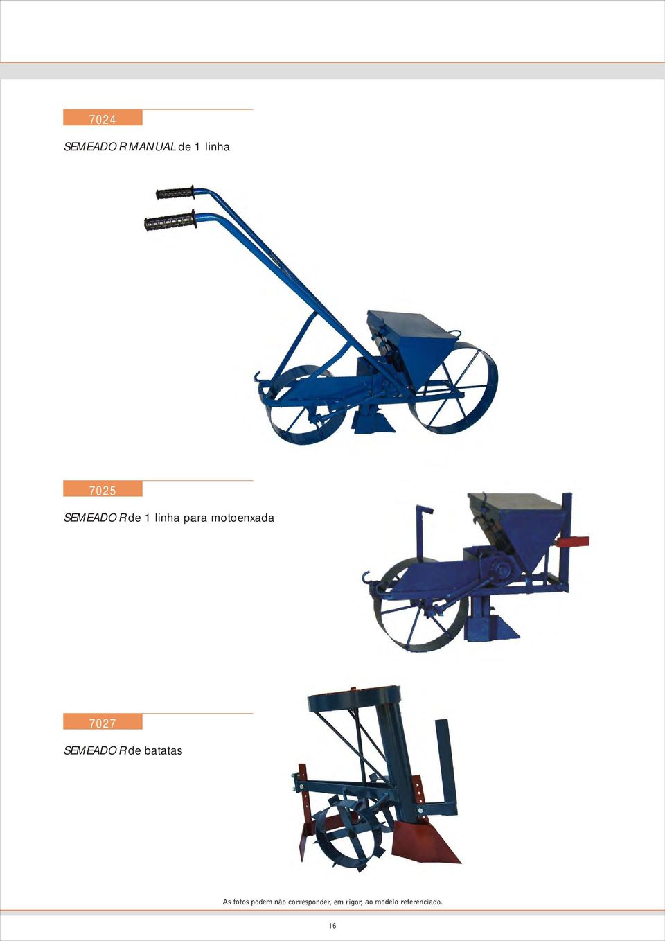 1 linha para motoenxada