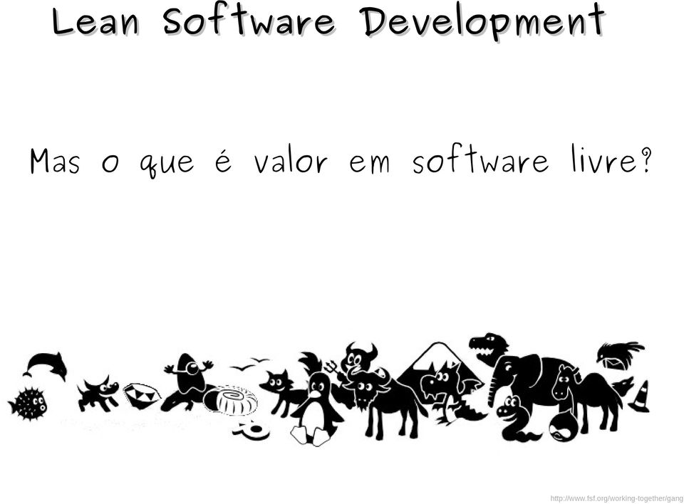 software livre?