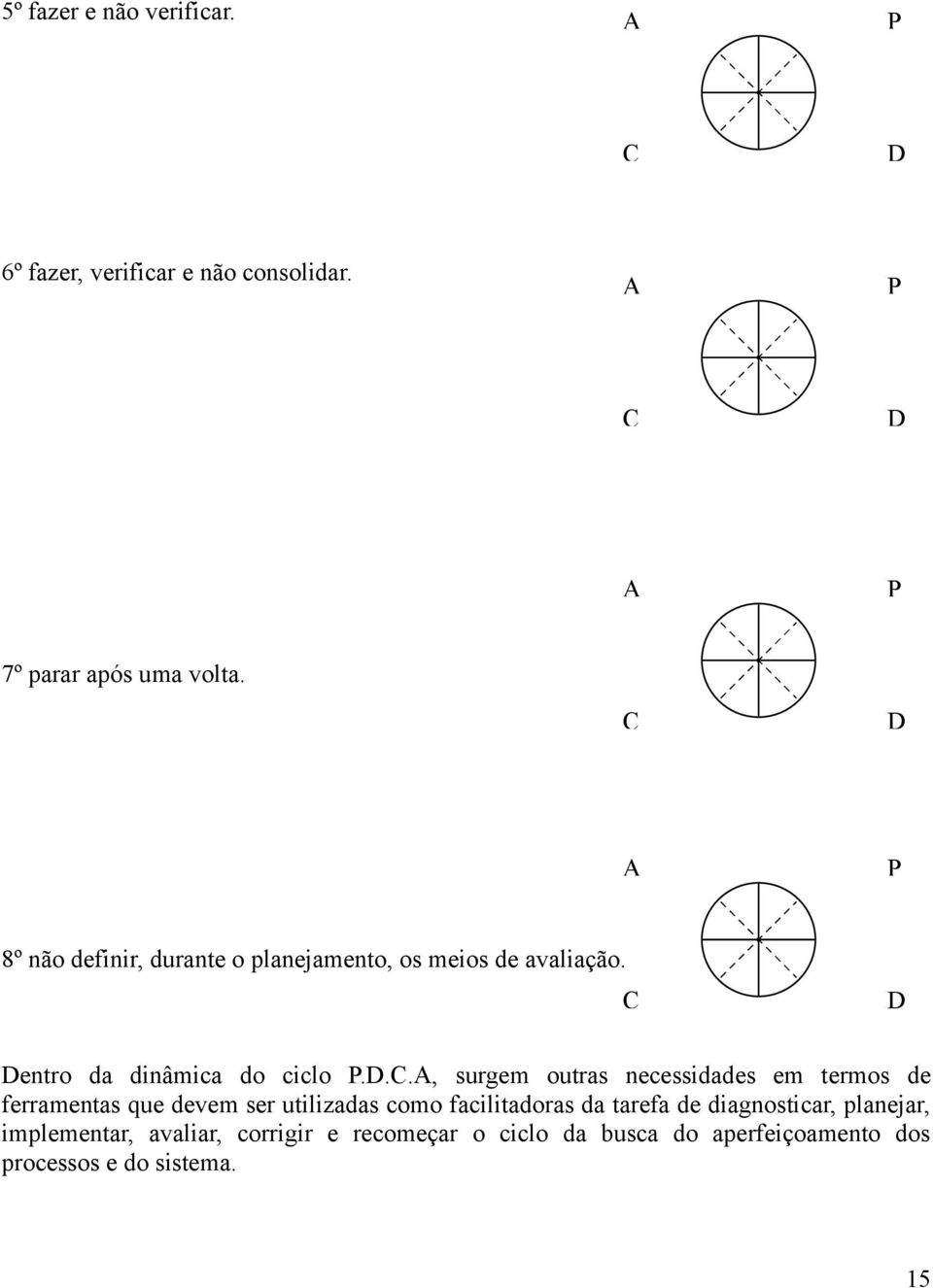 surgem outras necessidades em termos de ferramentas que devem ser utilizadas como facilitadoras da tarefa de