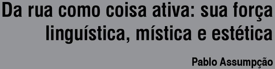 linguística, mística