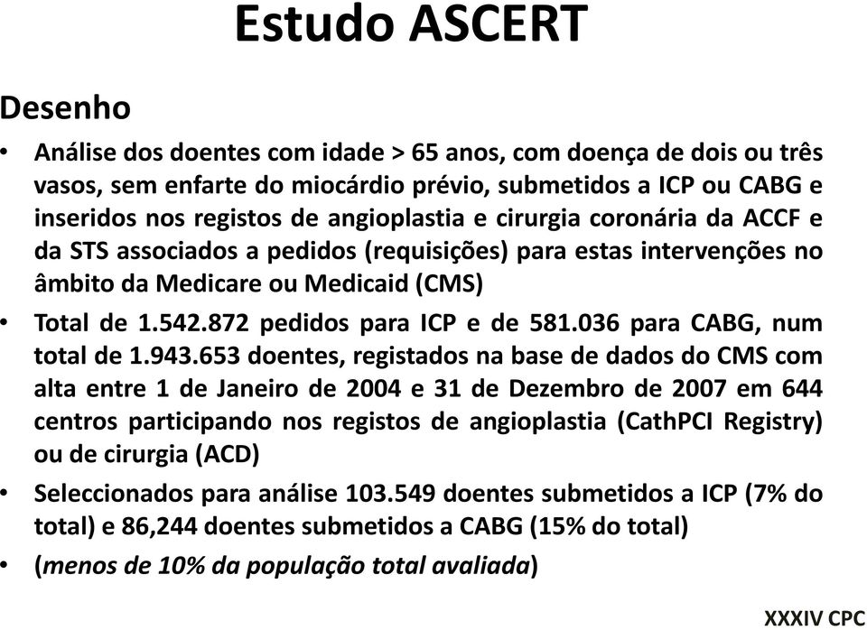 036 para CABG, num total de 1.943.