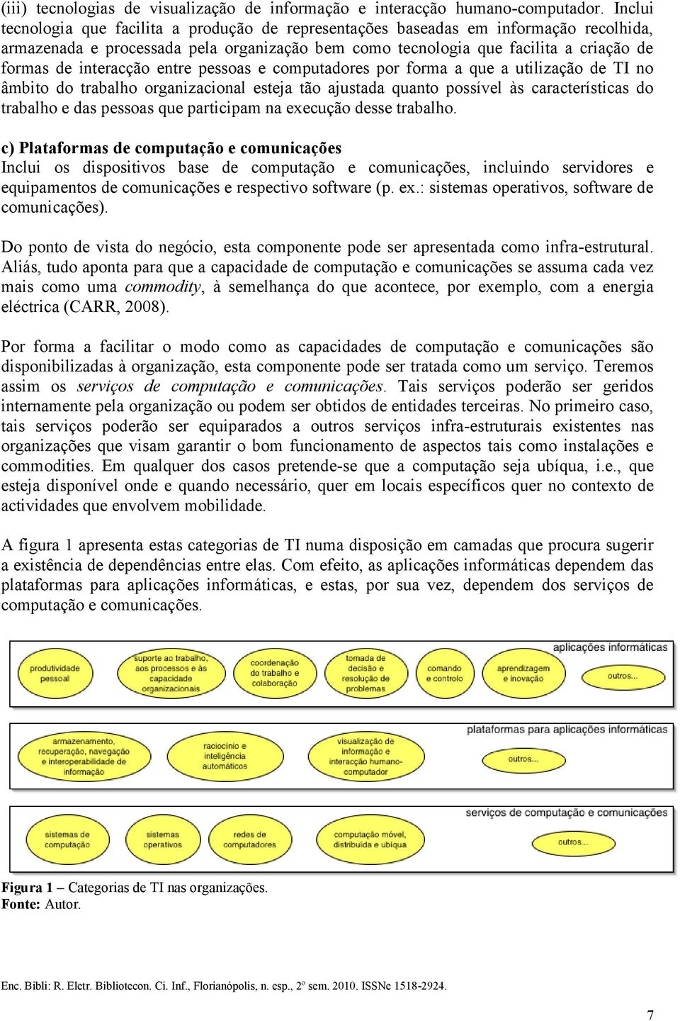 interacção entre pessoas e computadores por forma a que a utilização de TI no âmbito do trabalho organizacional esteja tão ajustada quanto possível às características do trabalho e das pessoas que