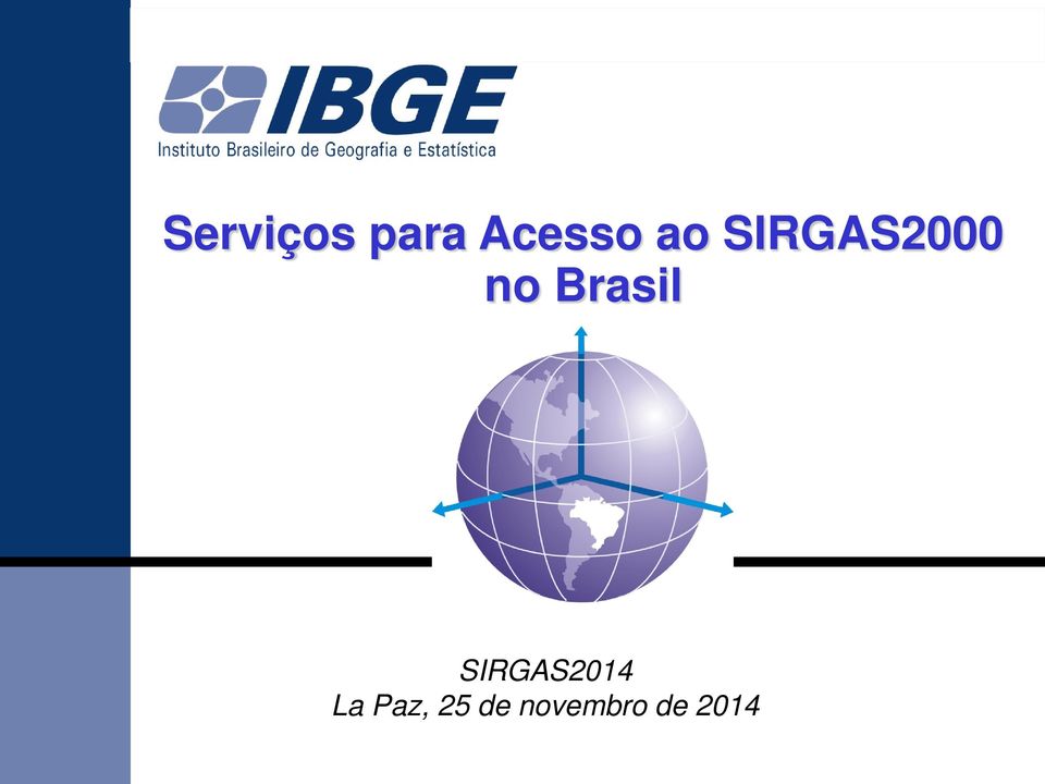 Brasil SIRGAS2014 La