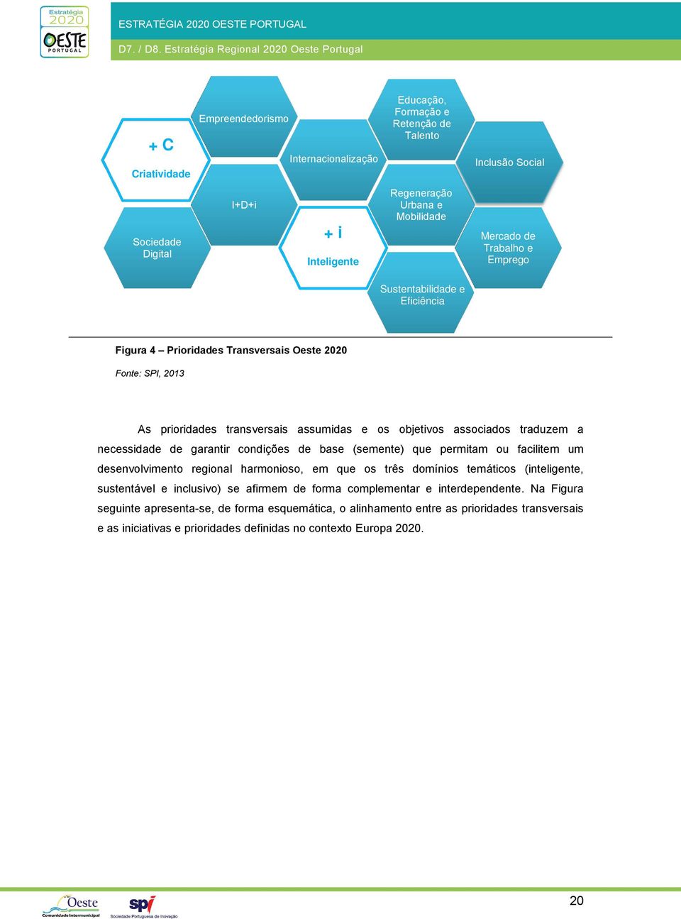 de garantir condições de base (semente) que permitam ou facilitem um desenvolvimento regional harmonioso, em que os três domínios temáticos (inteligente, sustentável e inclusivo) se afirmem de forma