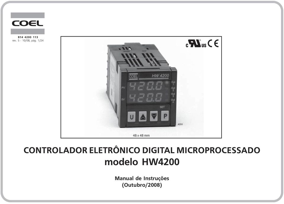 MICROPROCESSADO modelo HW4200 Manual de