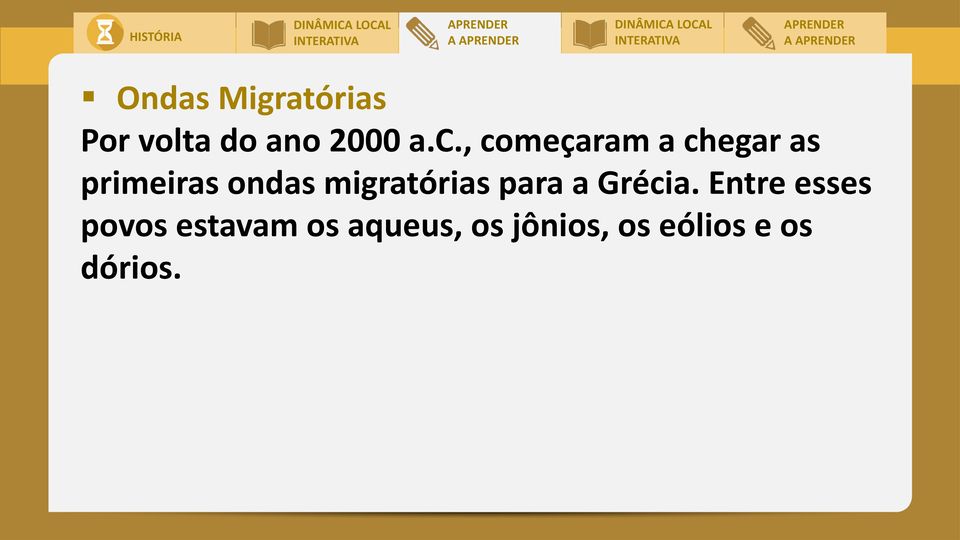 migratórias para a Grécia.
