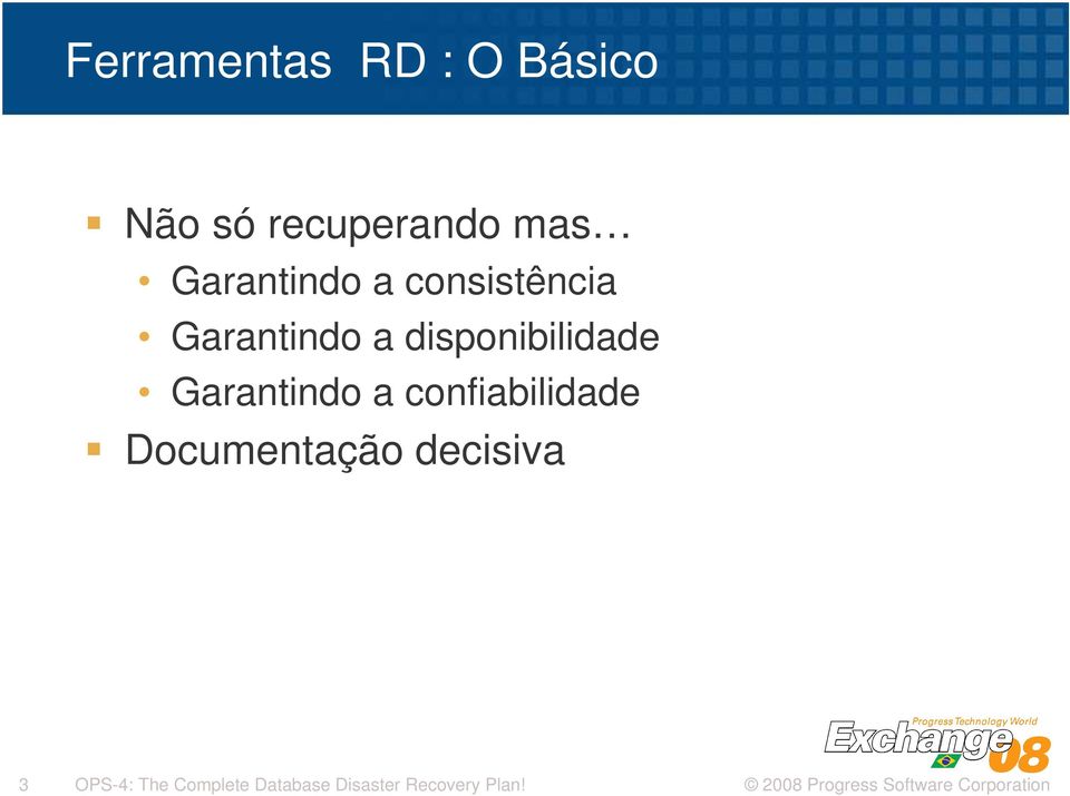 disponibilidade Garantindo a confiabilidade