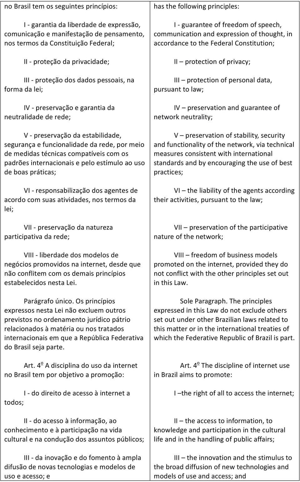 compatíveis com os padrões internacionais e pelo estímulo ao uso de boas práticas; VI - responsabilização dos agentes de acordo com suas atividades, nos termos da lei; VII - preservação da natureza