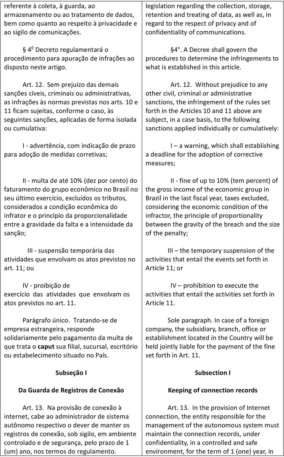 da legitimidade para apresentação do pedido. Seção IV Da Requisição Judicial de Registros Art. 22.