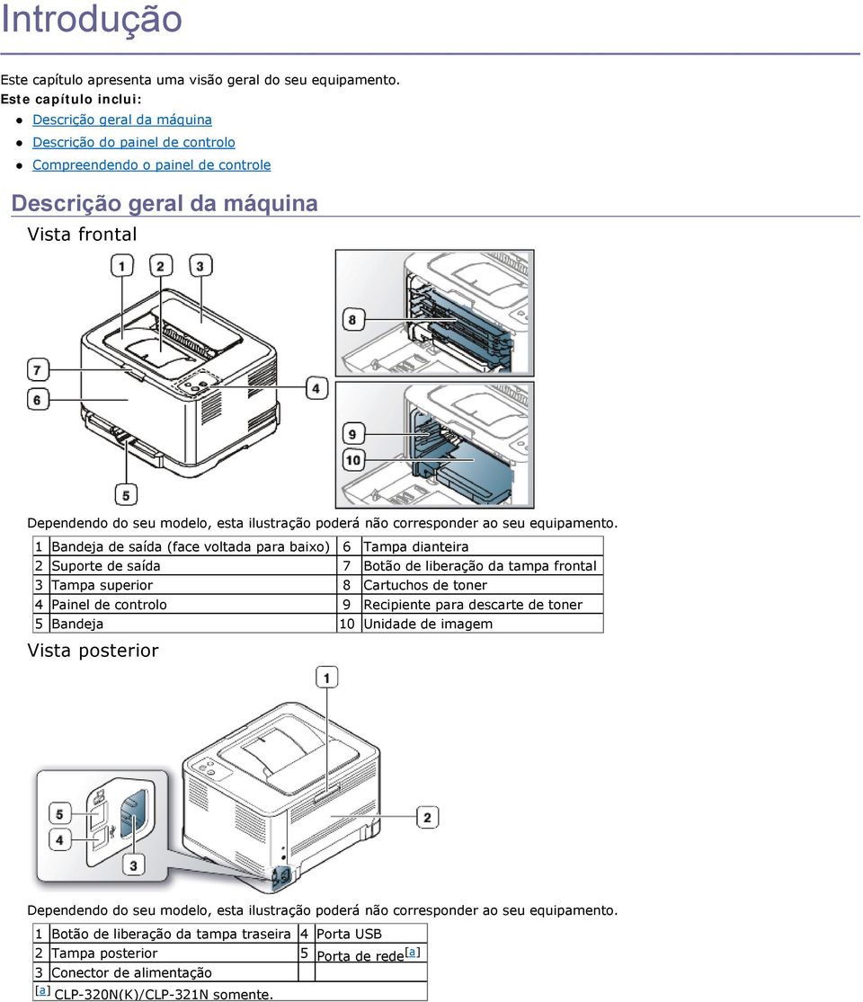 poderá não corresponder ao seu equipamento.