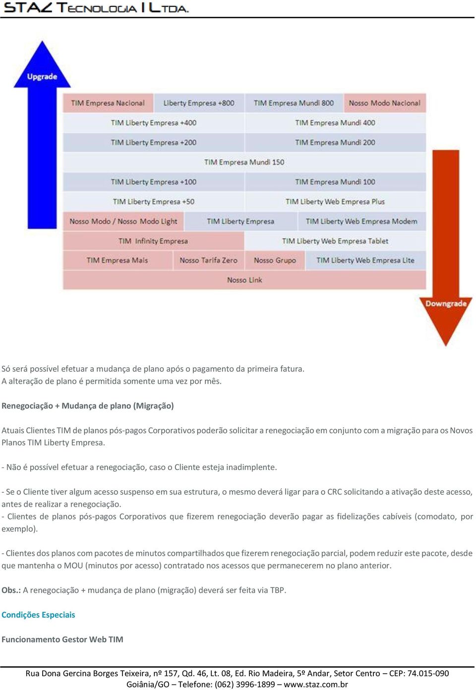 - Não é possível efetuar a renegociação, caso o Cliente esteja inadimplente.