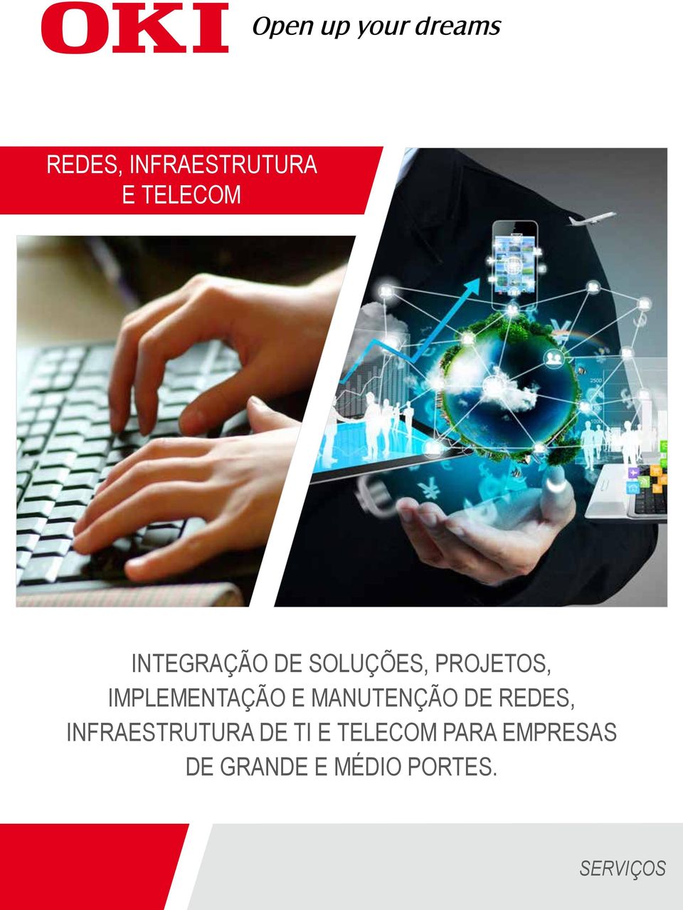 manutenção de redes, infraestrutura de TI e