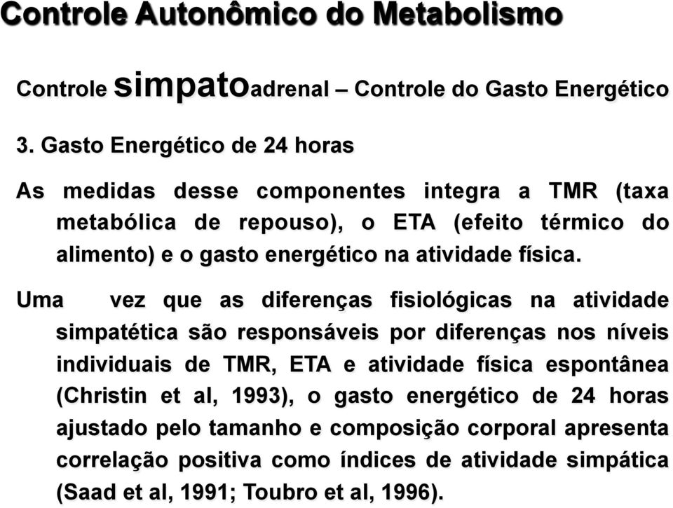 energético na atividade física.