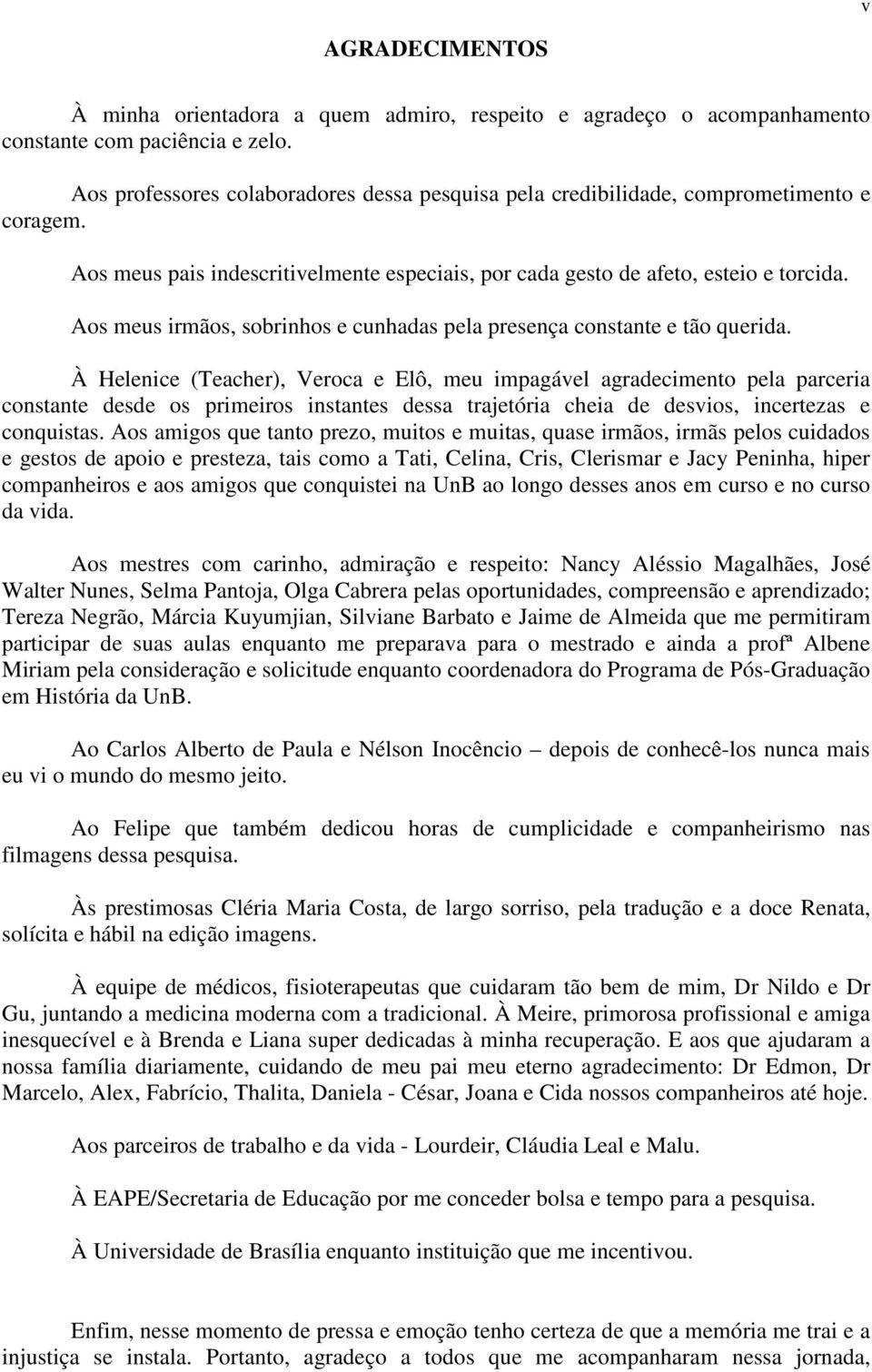 Aos meus irmãos, sobrinhos e cunhadas pela presença constante e tão querida.