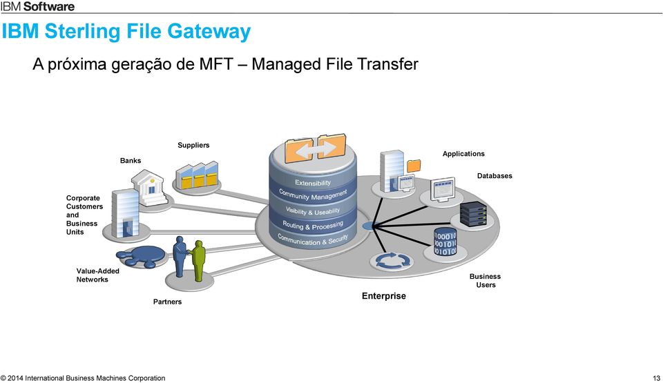 Customers and Business Units Value-Added Networks Partners