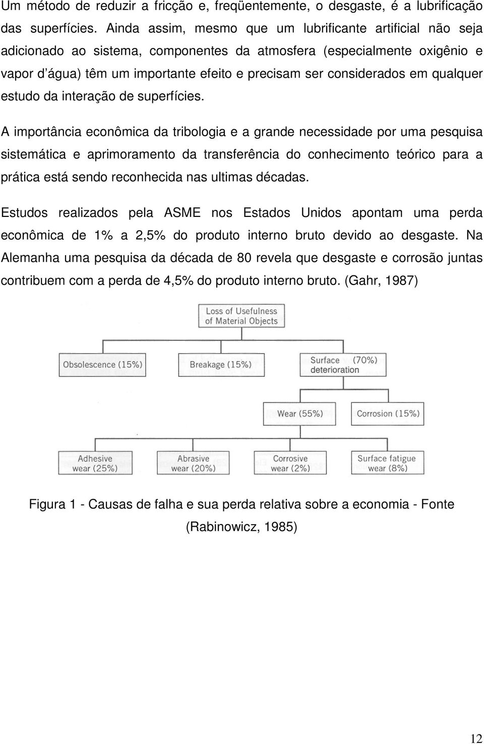 em qualquer estudo da interação de superfícies.