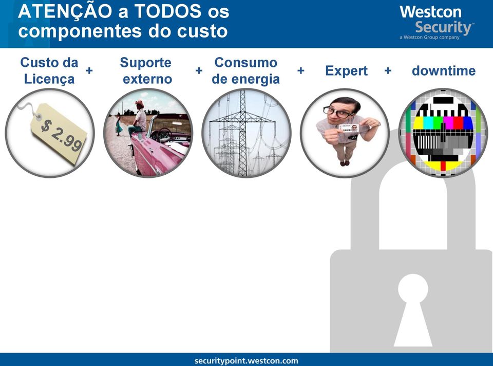 Licença + Suporte externo