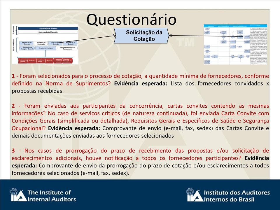 No caso de serviços críticos (de natureza continuada), foi enviada Carta Convite com Condições Gerais (simplificada ou detalhada), Requisitos Gerais e Específicos de Saúde e Segurança Ocupacional?