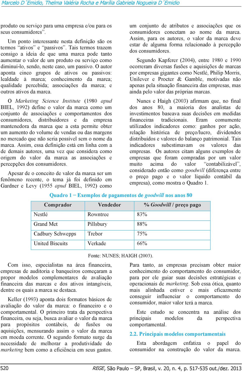 Tais termos trazem consigo a ideia de que uma marca pode tanto aumentar o valor de um produto ou serviço como diminuí-lo, sendo, neste caso, um passivo.