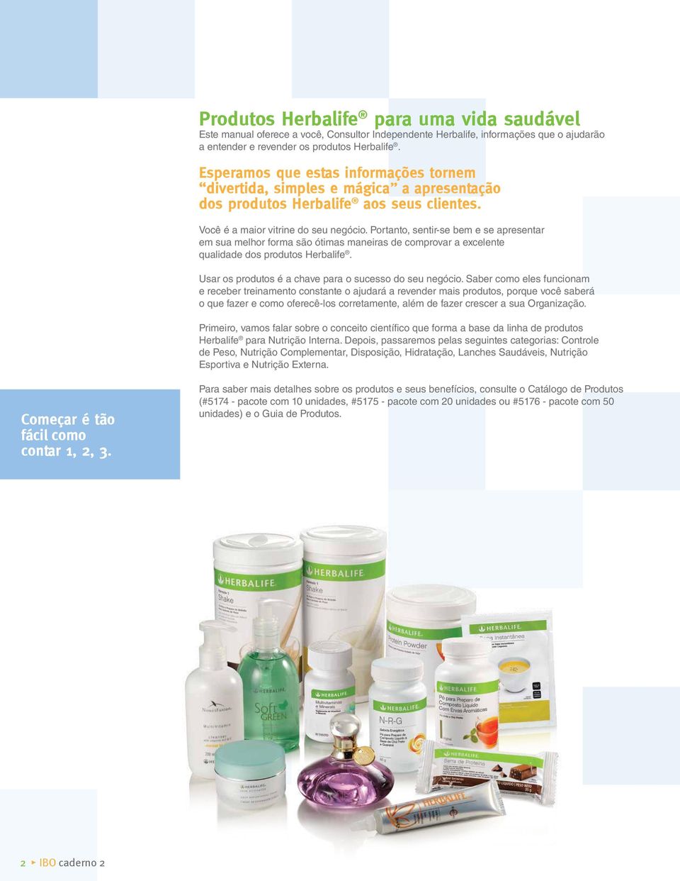 Portanto, sentir-se bem e se apresentar em sua melhor forma são ótimas maneiras de comprovar a excelente qualidade dos produtos Herbalife. Usar os produtos é a chave para o sucesso do seu negócio.