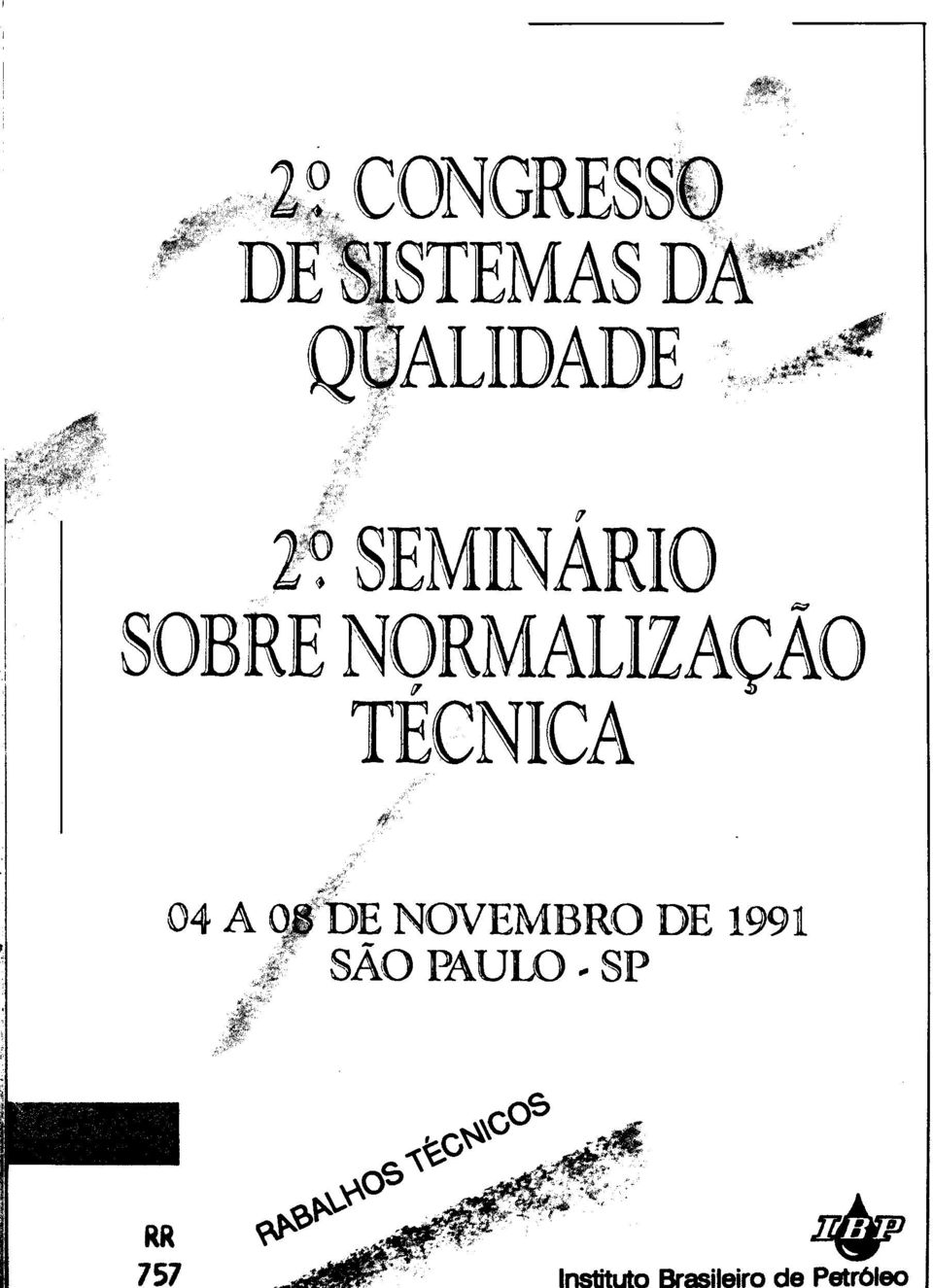 1991 / SAO PAULO ^ RR 757