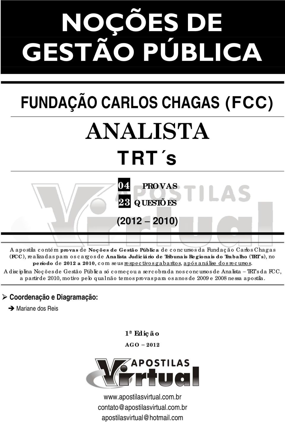 gabaritos, após análise dos recursos.