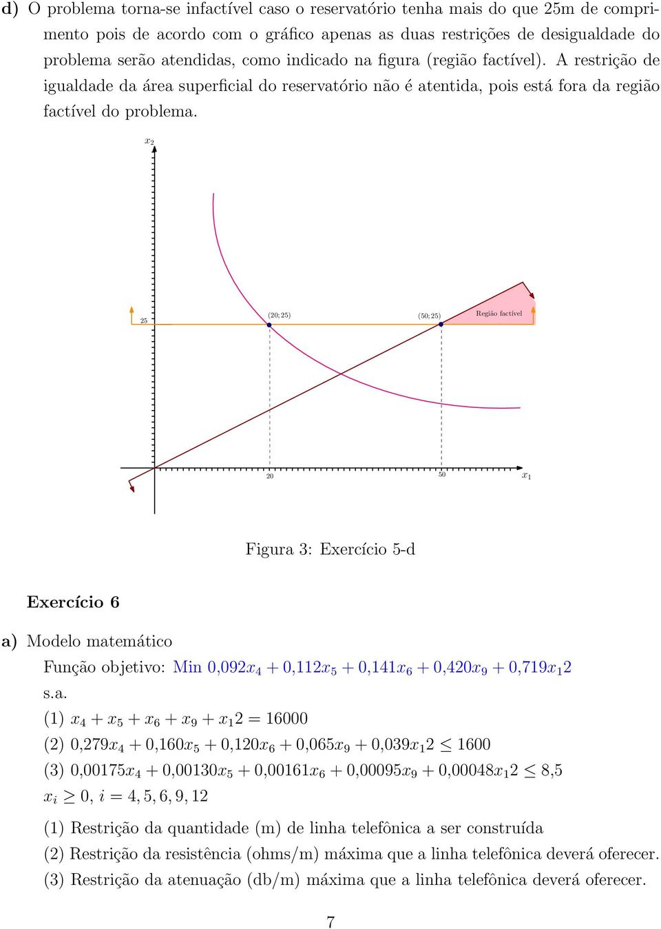 x 2 25 (20; 25) (50; 25) 20 50 x 1 Figura 