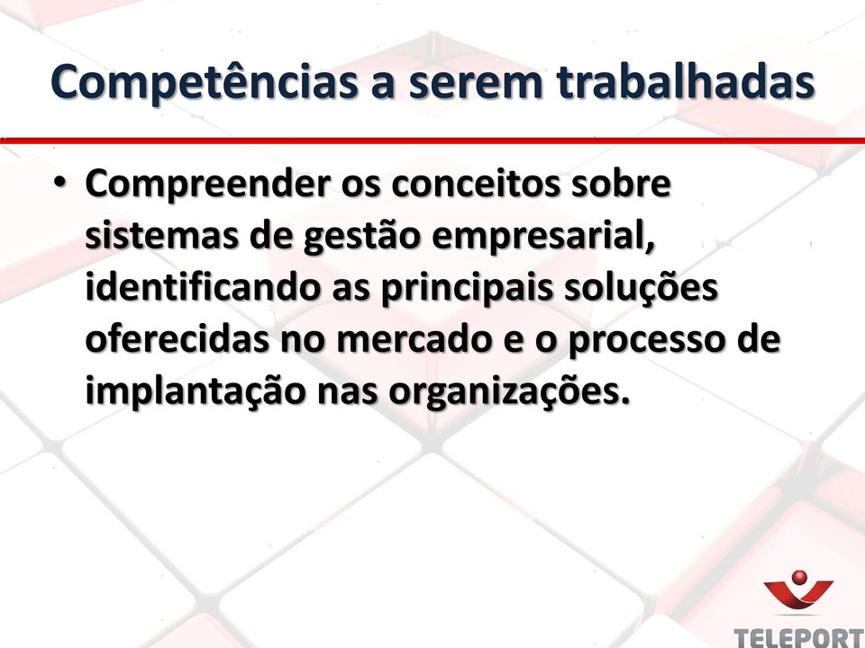 identificando as principais soluções oferecidas