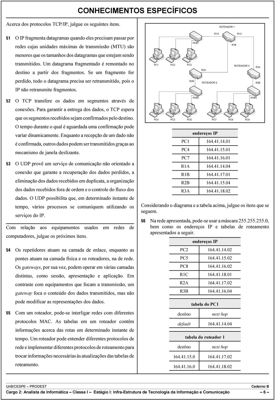 transmitidos. Um datagrama fragmentado é remontado no destino a partir dos fragmentos. Se um fragmento for perdido, todo o datagrama precisa ser retransmitido, pois o IP não retransmite fragmentos.