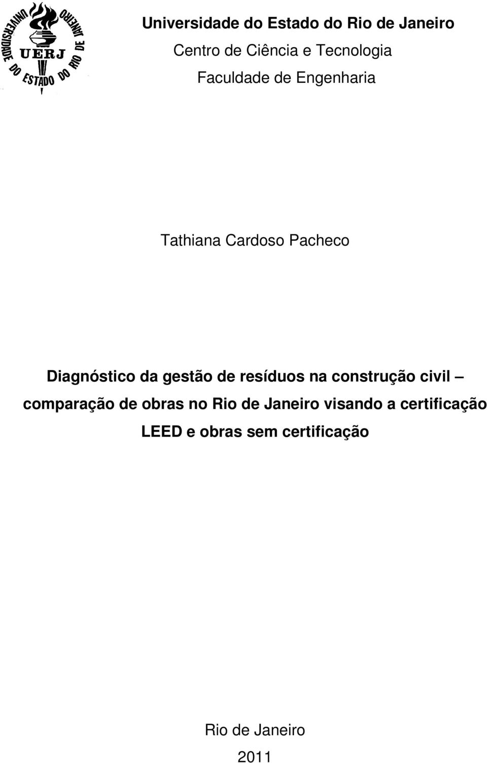 da gestão de resíduos na construção civil comparação de obras no Rio de