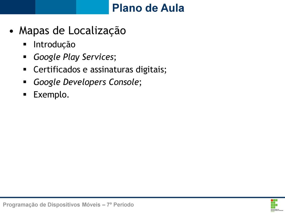 Certificados e assinaturas