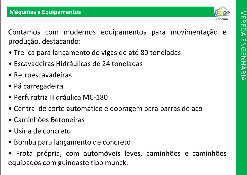 Perfuratriz Hidráulica MC-180 Central de corte automático e dobragem para barras de aço Caminhões Betoneiras Usina de