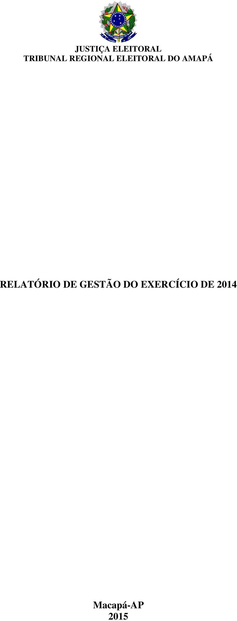 EXERCÍCIO DE 2014