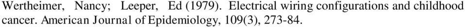 Electrical wiring configurations