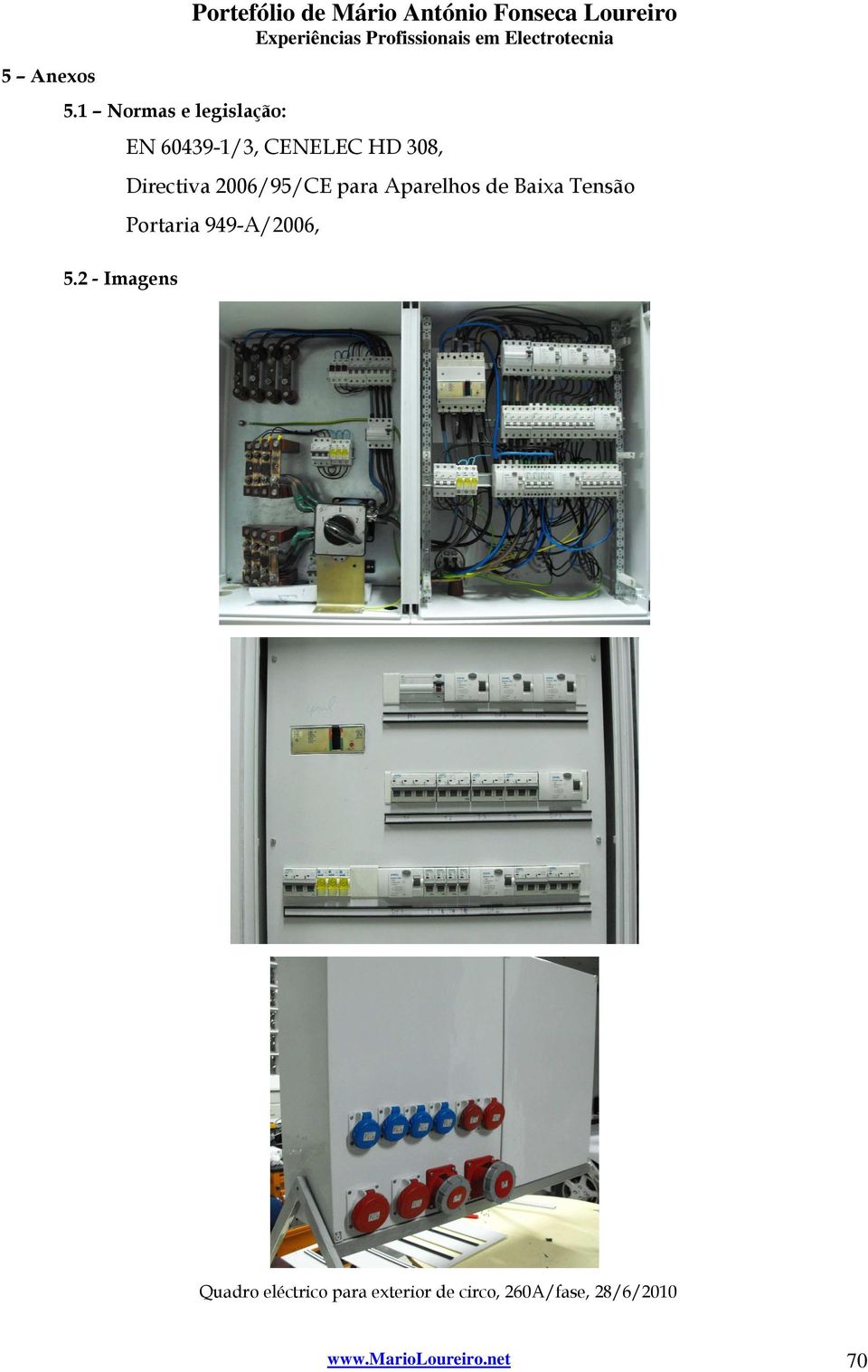 CENELEC HD 308, Directiva 2006/95/CE para Aparelhos de Baixa Tensão