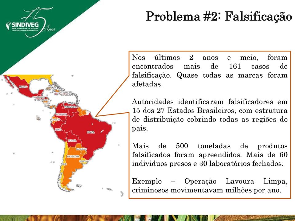 Autoridades identificaram falsificadores em 15 dos 27 Estados Brasileiros, com estrutura de distribuição cobrindo todas