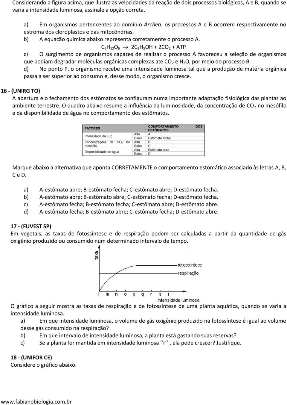 b) A equação química abaixo representa corretamente o processo A.