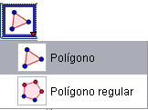 GeoGebra Aplicações ao Ensino da Matemática 15 Bissetriz: marcando-se três pontos A, B e C, constrói-se a bissetriz do ângulo ABC.