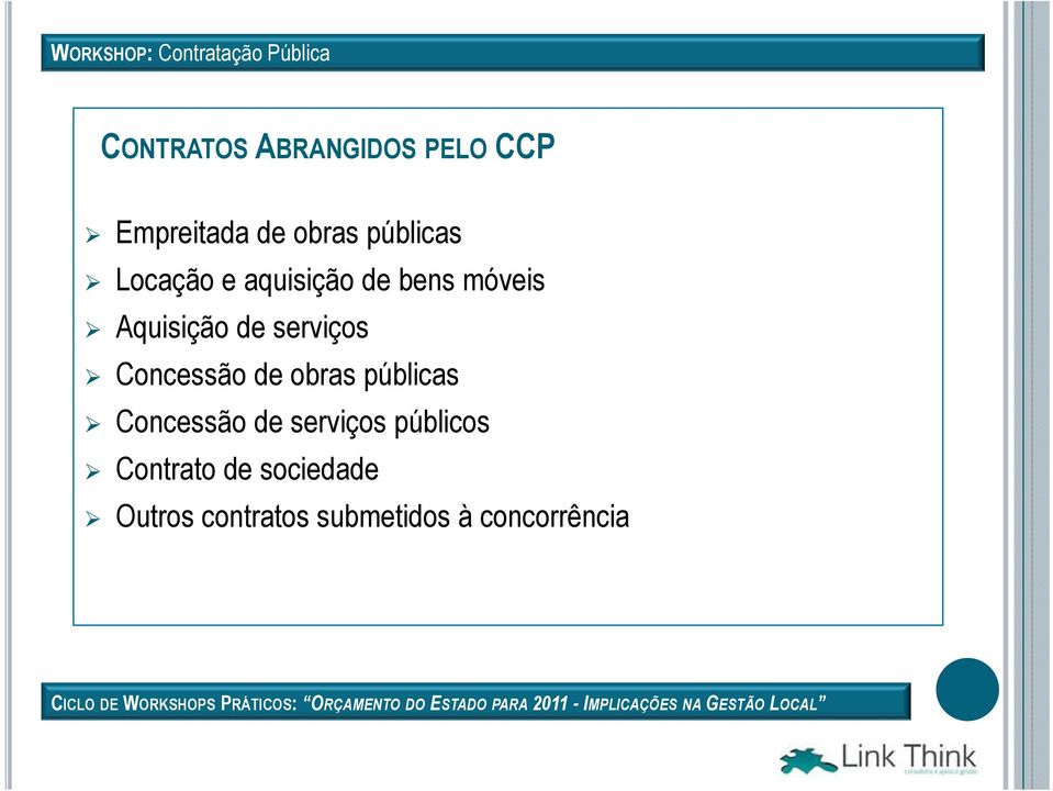 Concessão de obras públicas Concessão de serviços públicos