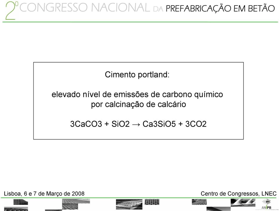 químico por calcinação de