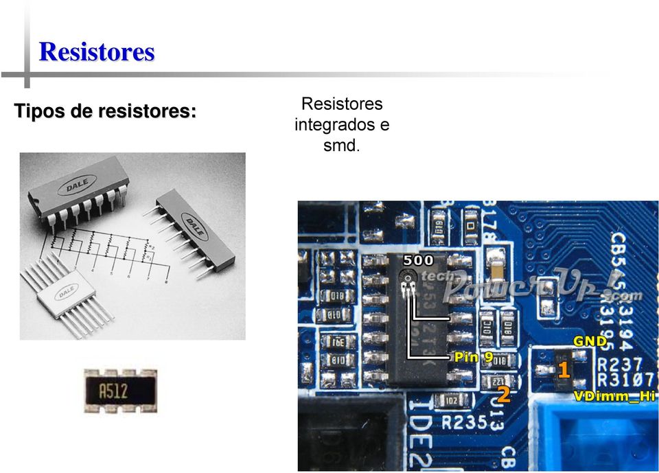 resistores: 