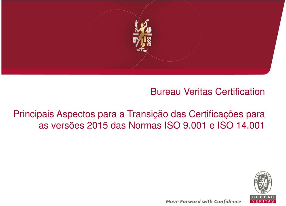 Transição das Certificações para