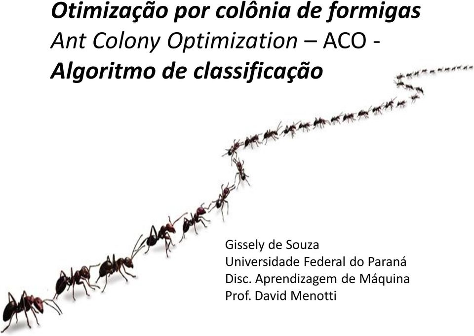 Gissely de Souza Universidade Federal do Paraná