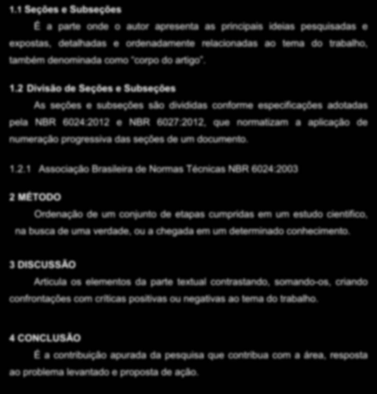 77 22 FORMATAÇÃO DOS ELEMENTOS TEXTUAIS 1 INTRODUÇÃO É a parte inicial do texto. Vem logo após o abstract, separado apenas por um espaço de (1,5 cm).