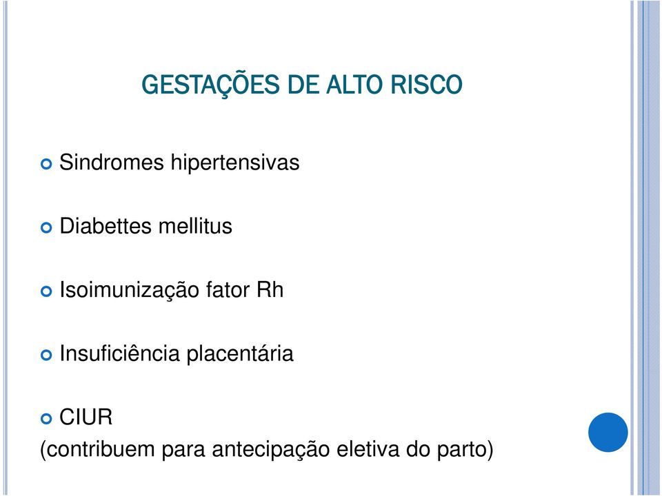 Isoimunização fator Rh Insuficiência