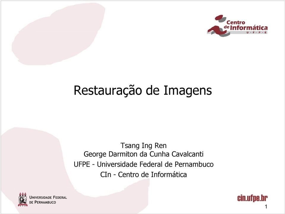Cavalcanti UFPE - Universidade